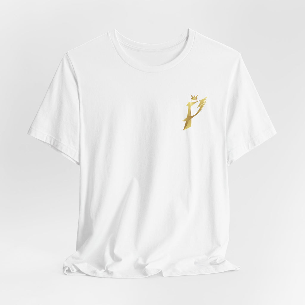 Gold Crowned P Monogram Tee