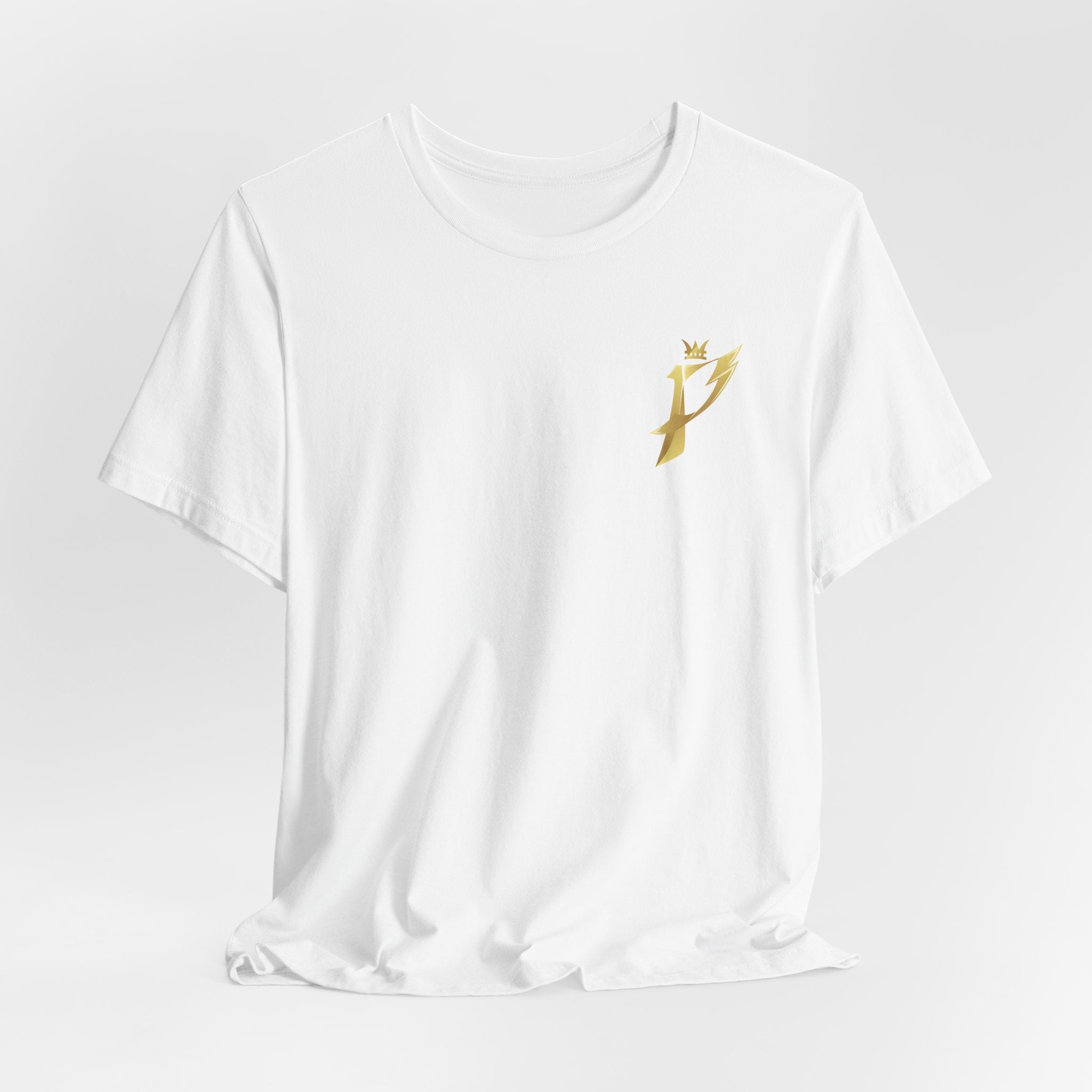 Gold Crowned P Monogram Tee