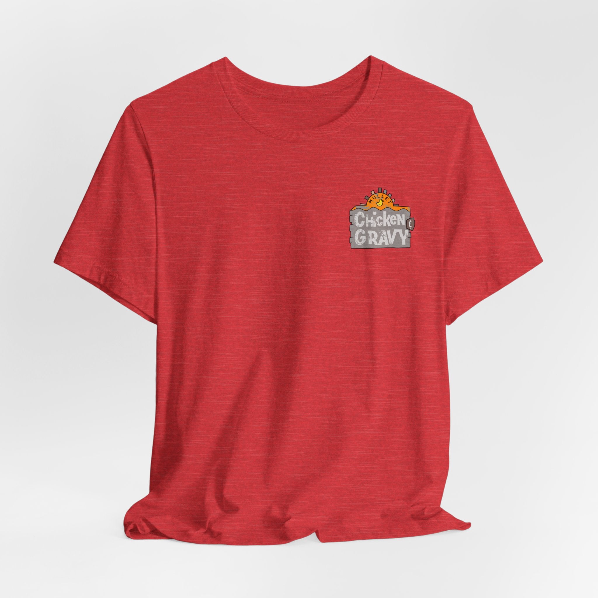 Chicken & Gravy Band Tee — Vintage Rock Music Graphic T-Shirt