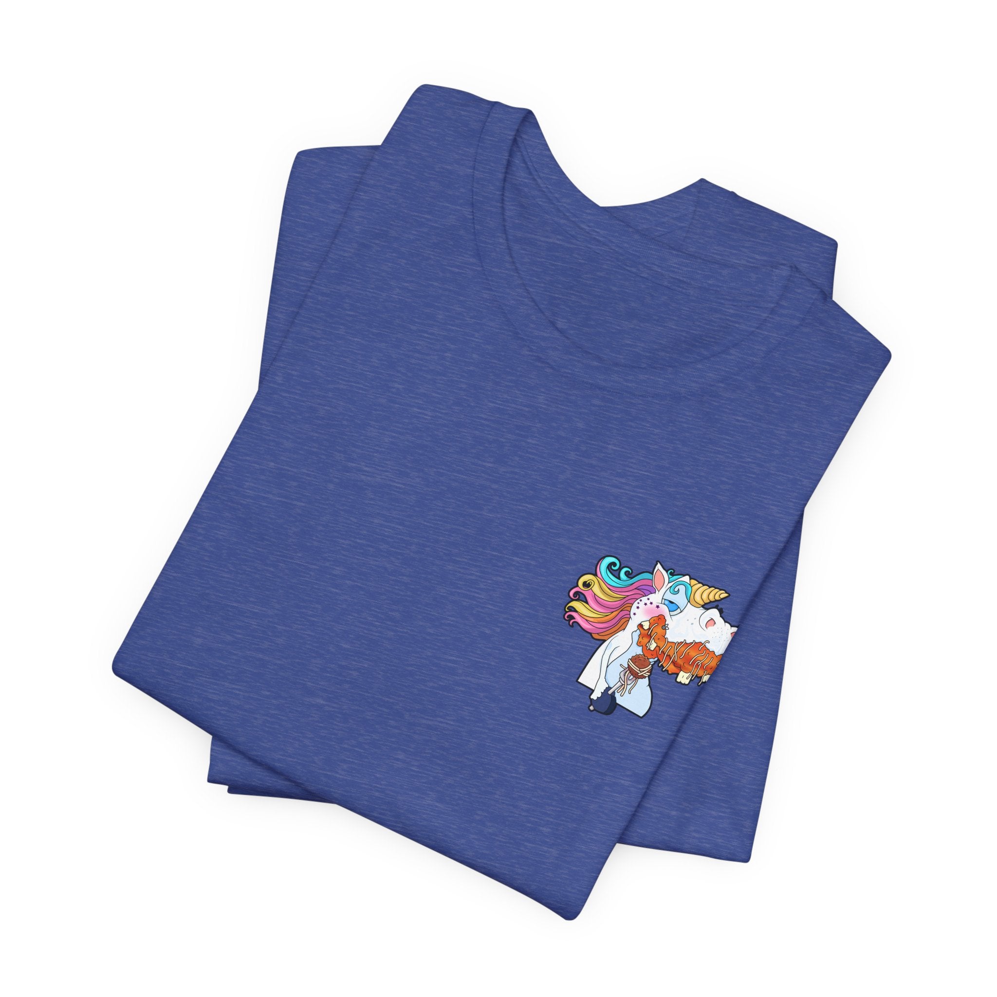 Unicorn Pasta Tee — "Magical Pisketti" Graphic T-Shirt