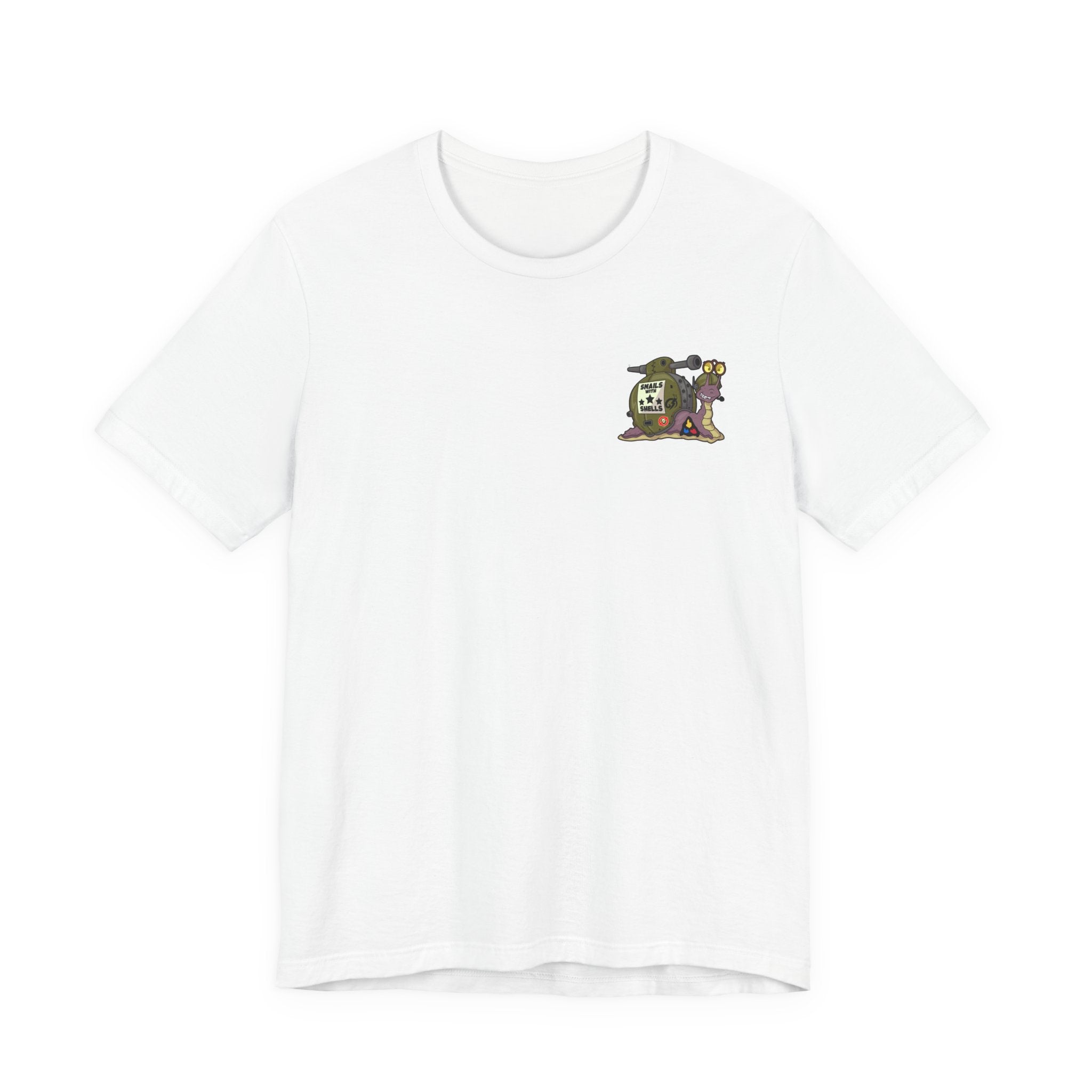 Snails With Shells Tank T-Shirt — Cute Military Snail Graphic Tee