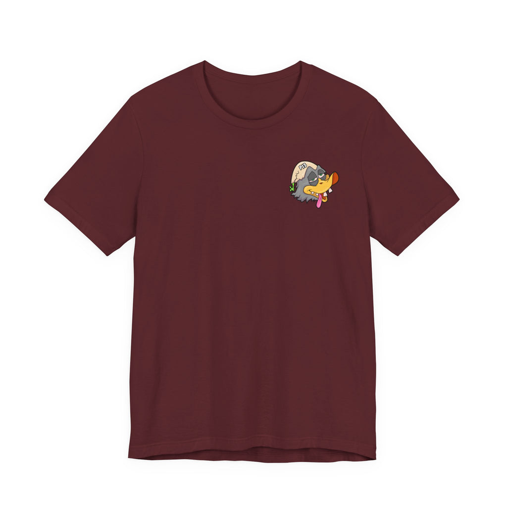 Balut Duck Graphic Tee — Cute Cartoon Egg & Duck Design
