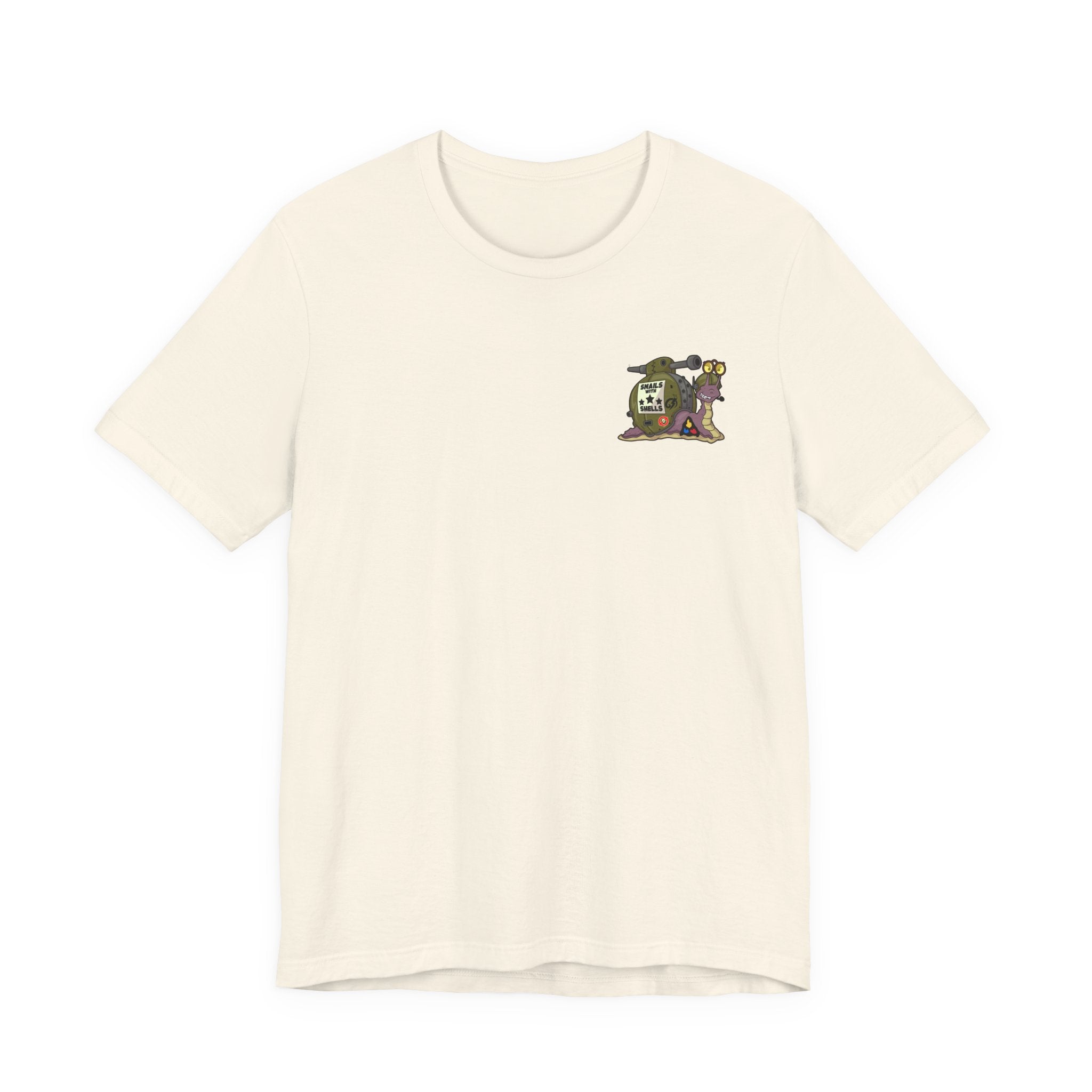 Snails With Shells Tank T-Shirt — Cute Military Snail Graphic Tee
