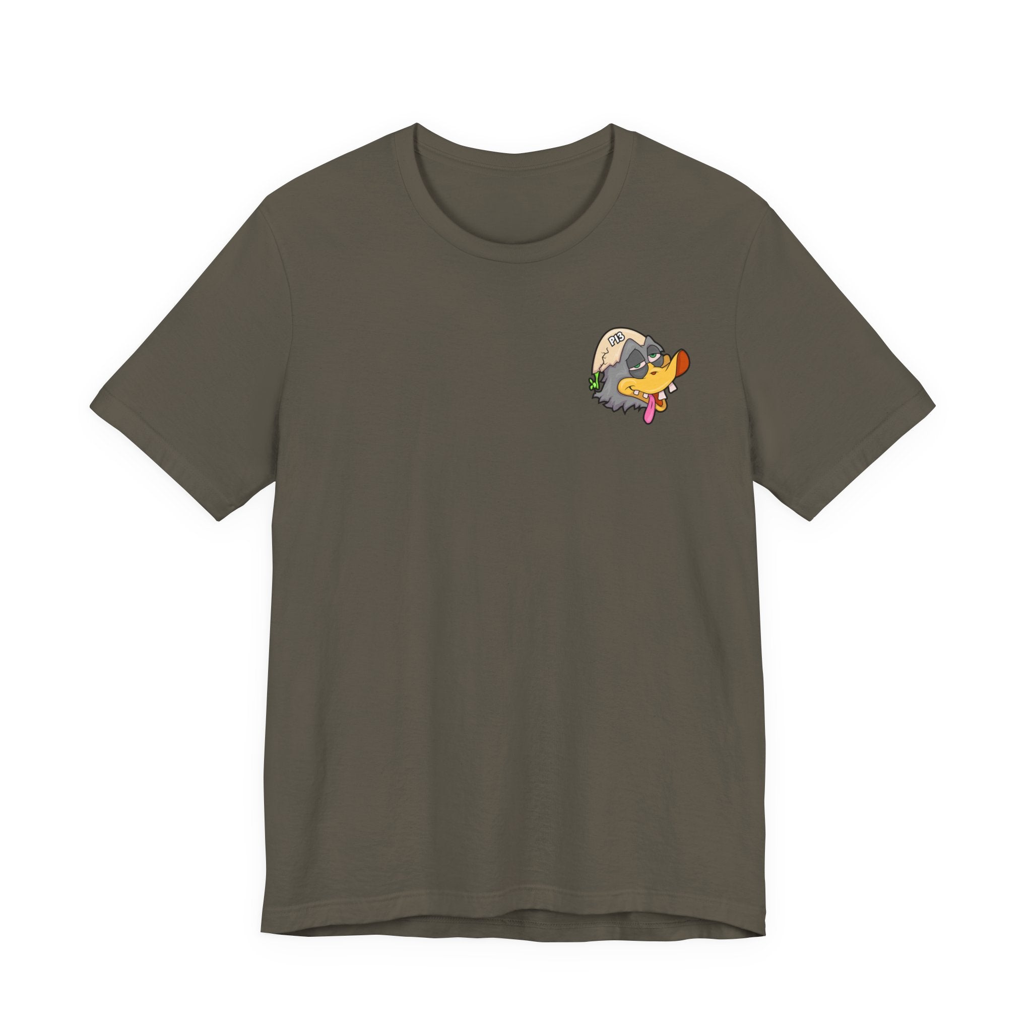 Balut Duck Graphic Tee — Cute Cartoon Egg & Duck Design