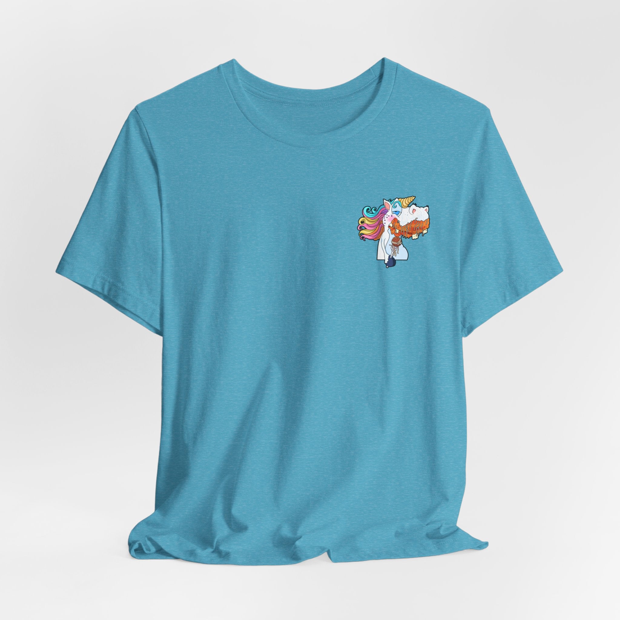 Unicorn Pasta Tee — "Magical Pisketti" Graphic T-Shirt