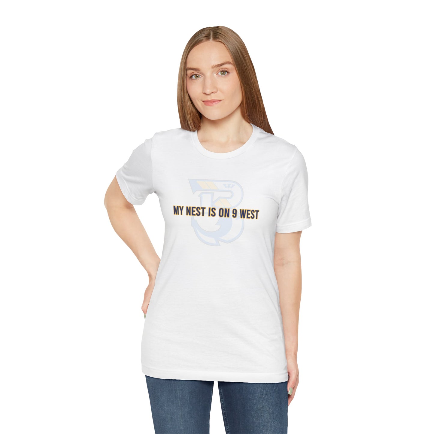 Hedgesville Nest of 9 West Front Slogan Unisex Jersey Short Sleeve Tee