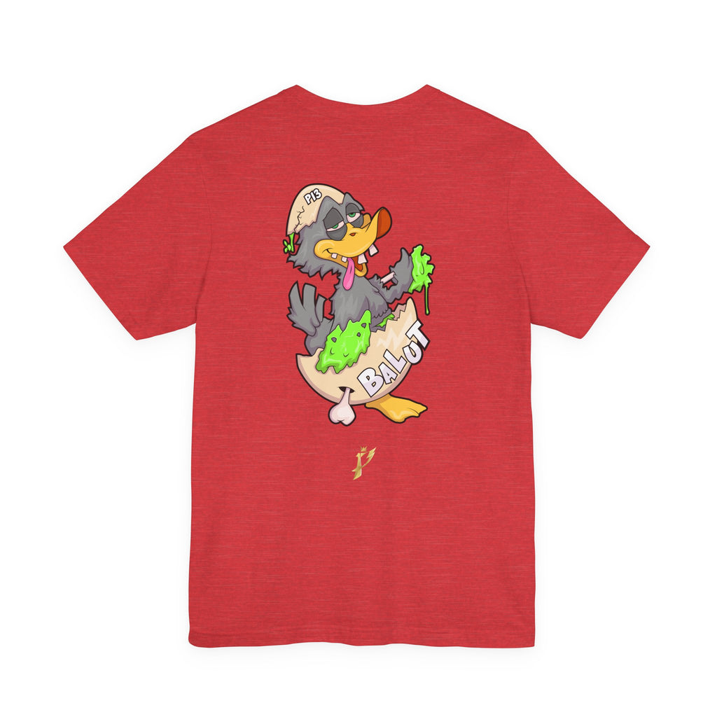 Balut Duck Graphic Tee — Cute Cartoon Egg & Duck Design