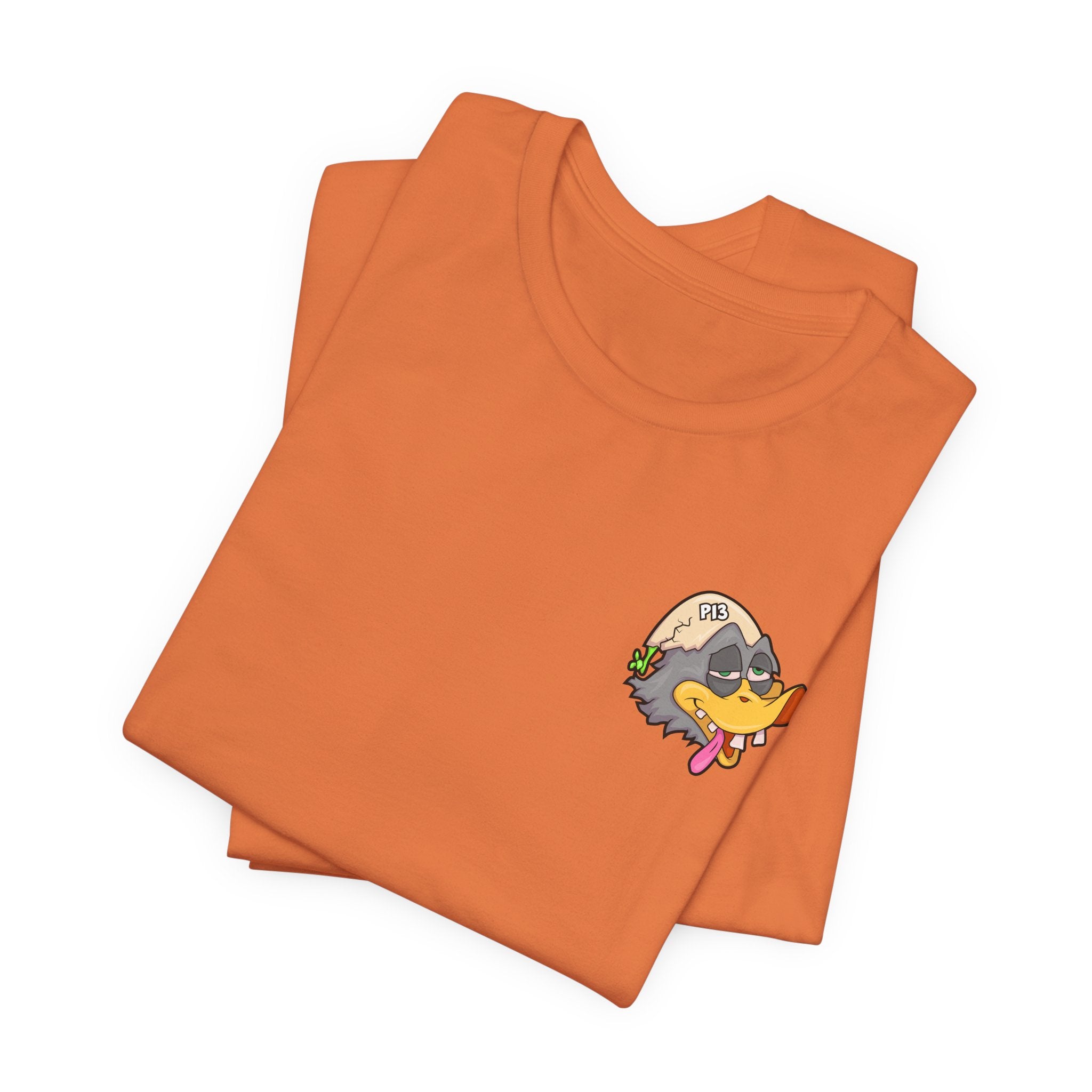 Balut Duck Graphic Tee — Cute Cartoon Egg & Duck Design