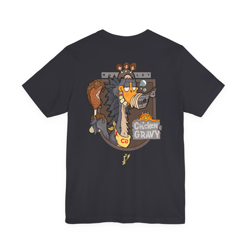 Chicken & Gravy Band Tee — Vintage Rock Music Graphic T-Shirt
