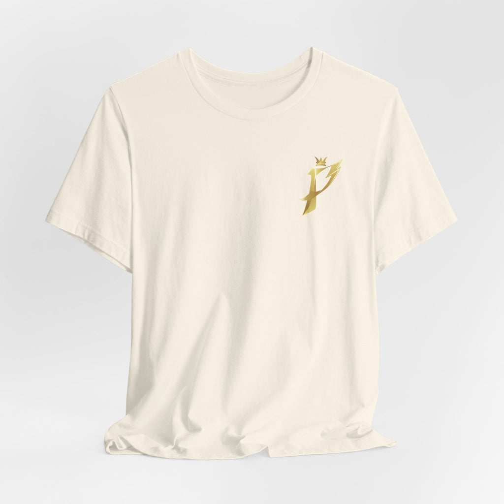 Gold Crowned P Monogram Tee