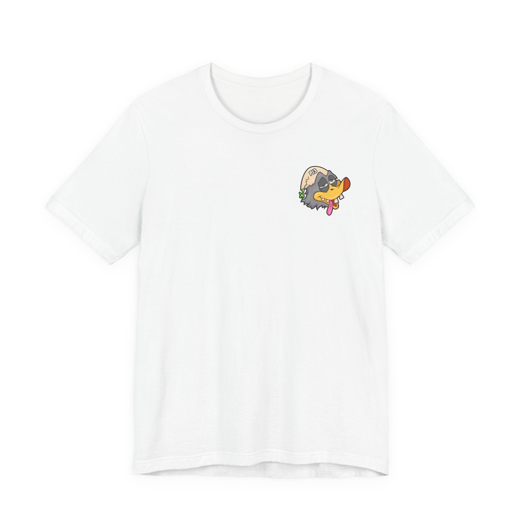 Balut Duck Graphic Tee — Cute Cartoon Egg & Duck Design