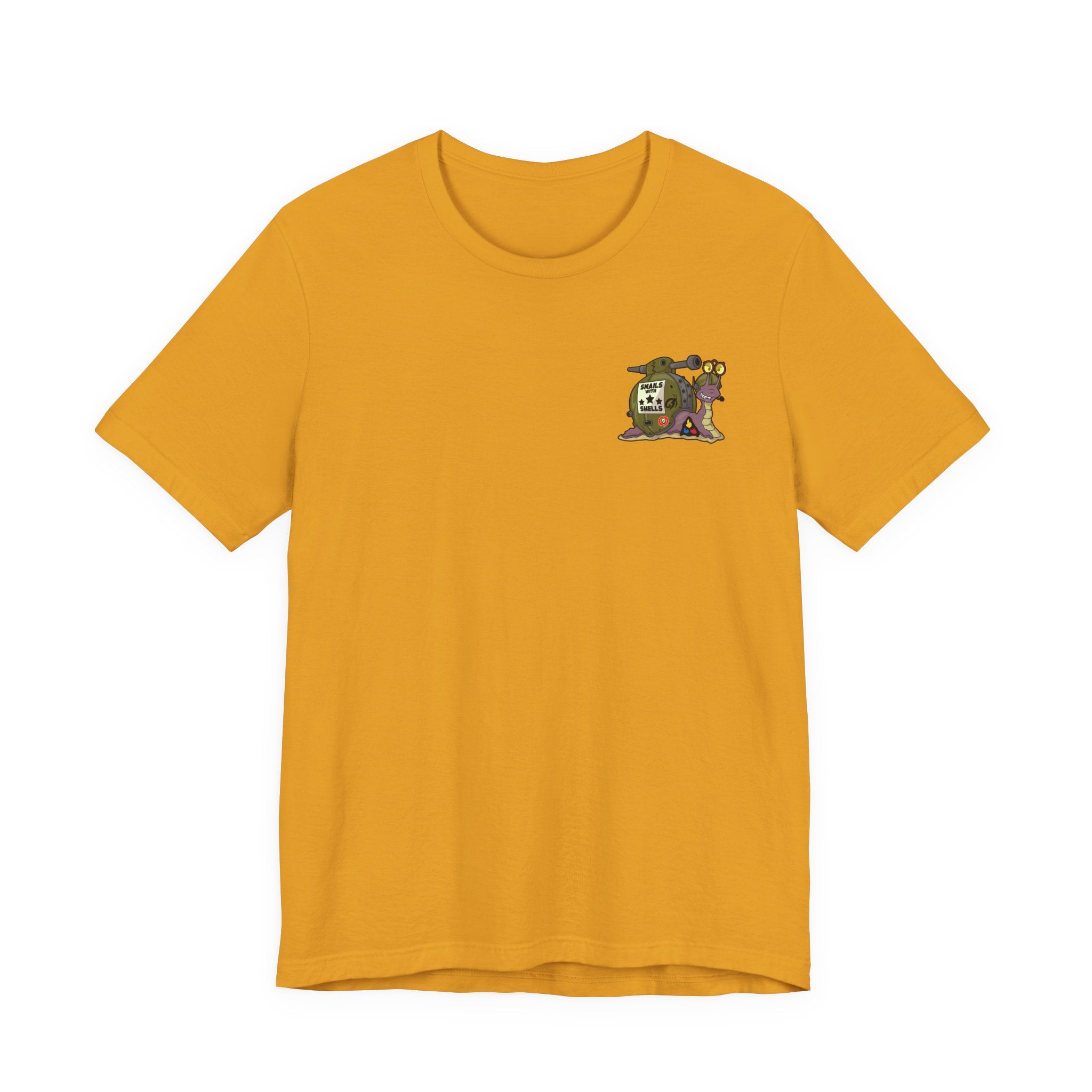Snails With Shells Tank T-Shirt — Cute Military Snail Graphic Tee