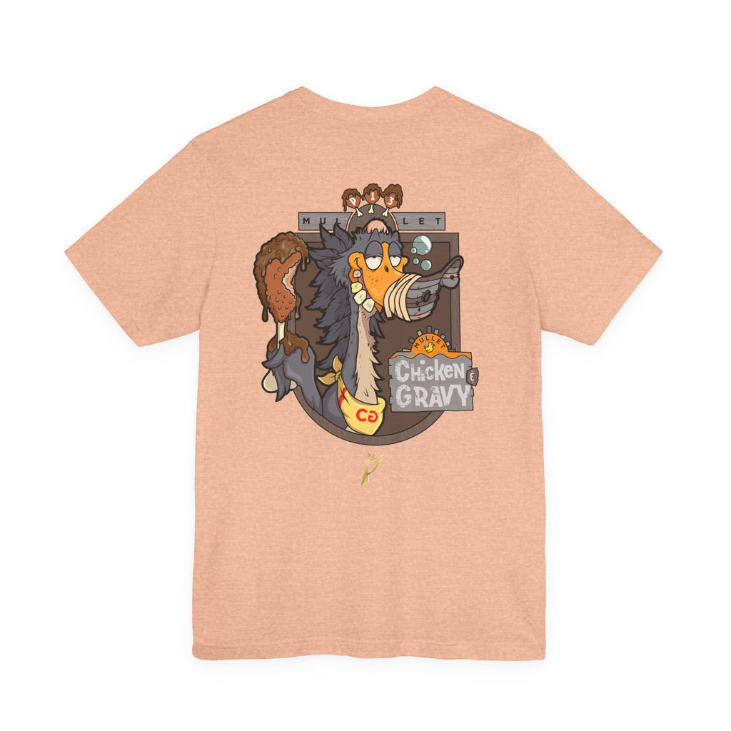 Chicken & Gravy Band Tee — Vintage Rock Music Graphic T-Shirt