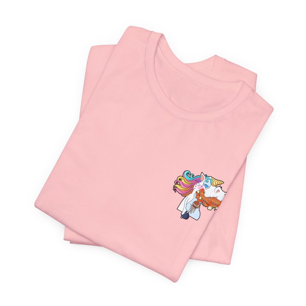 Unicorn Pasta Tee — "Magical Pisketti" Graphic T-Shirt