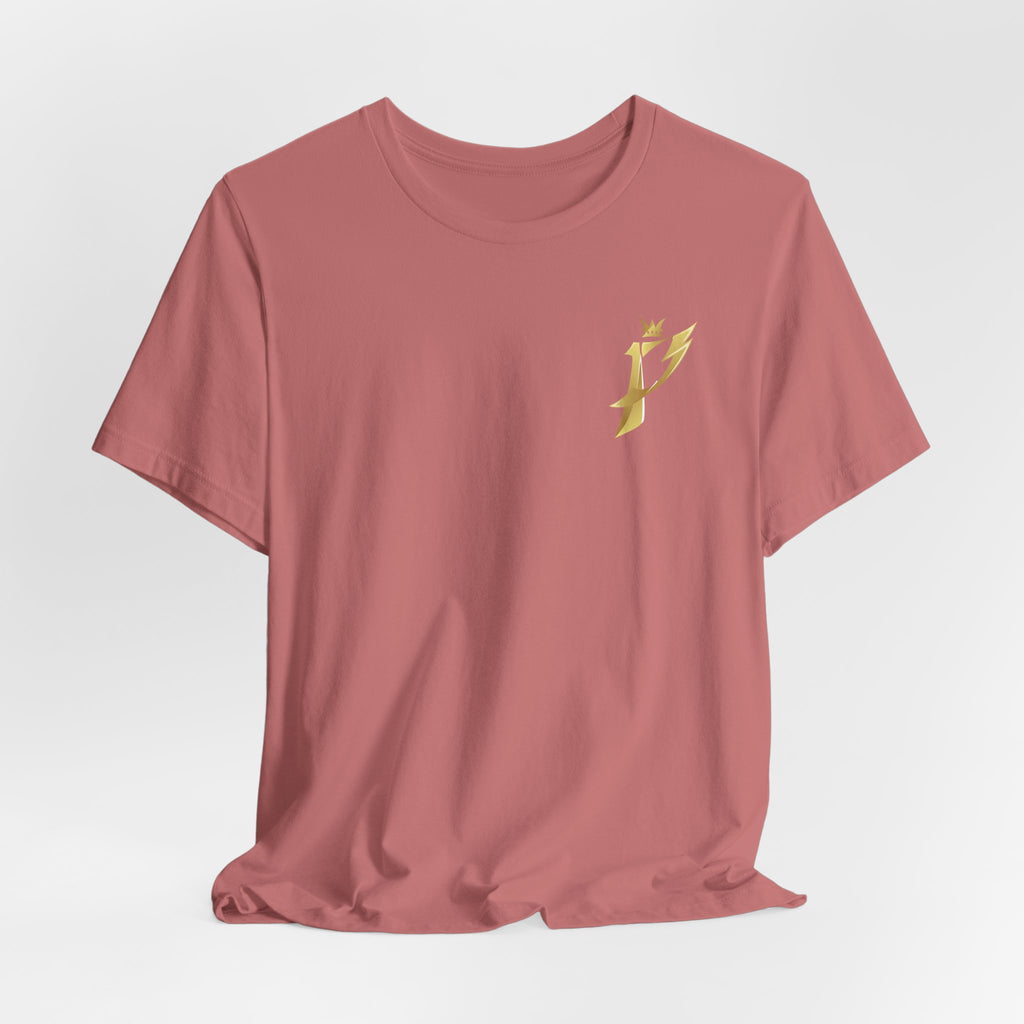 Gold Crowned P Monogram Tee