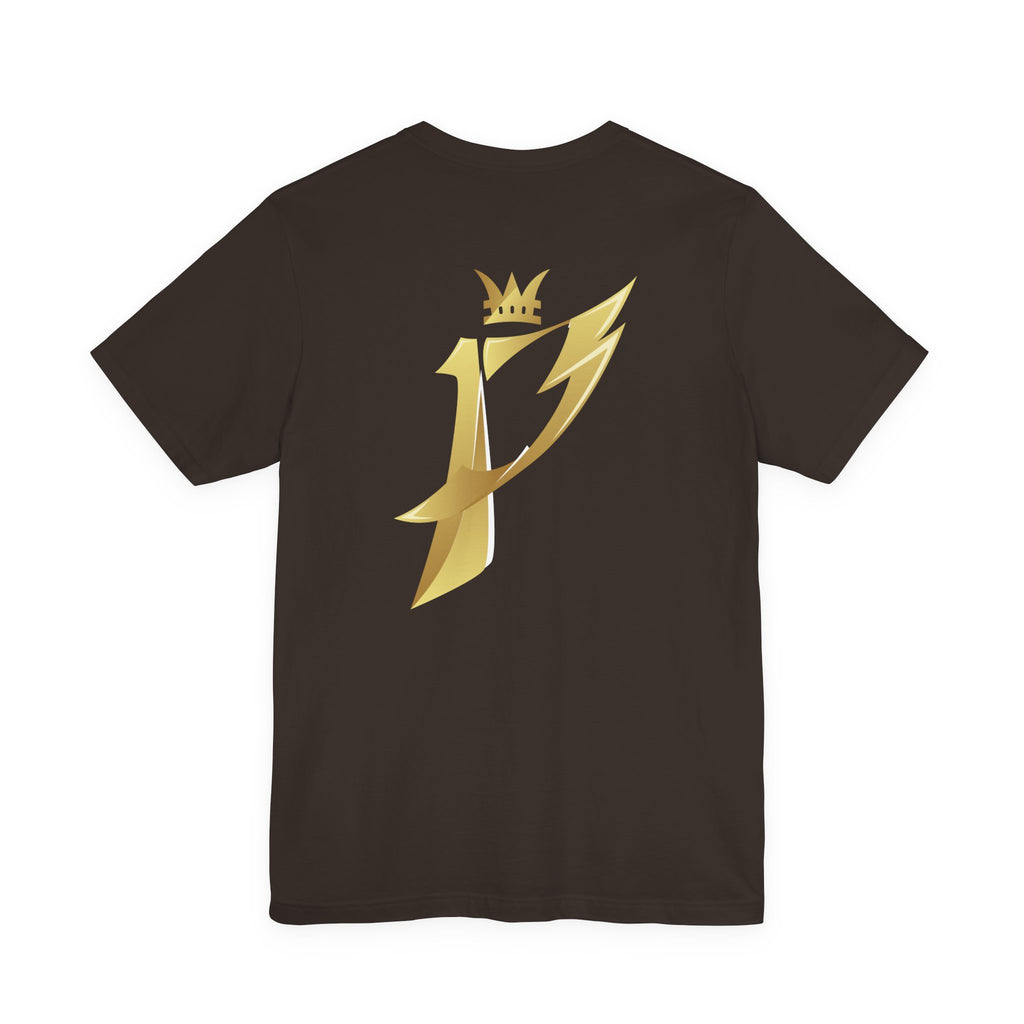 Gold Crowned P Monogram Tee
