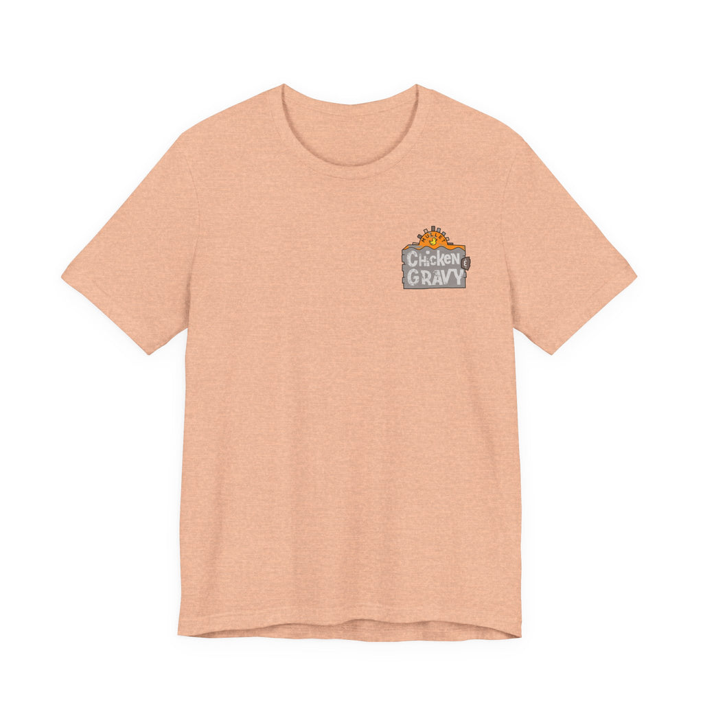 Chicken & Gravy Band Tee — Vintage Rock Music Graphic T-Shirt