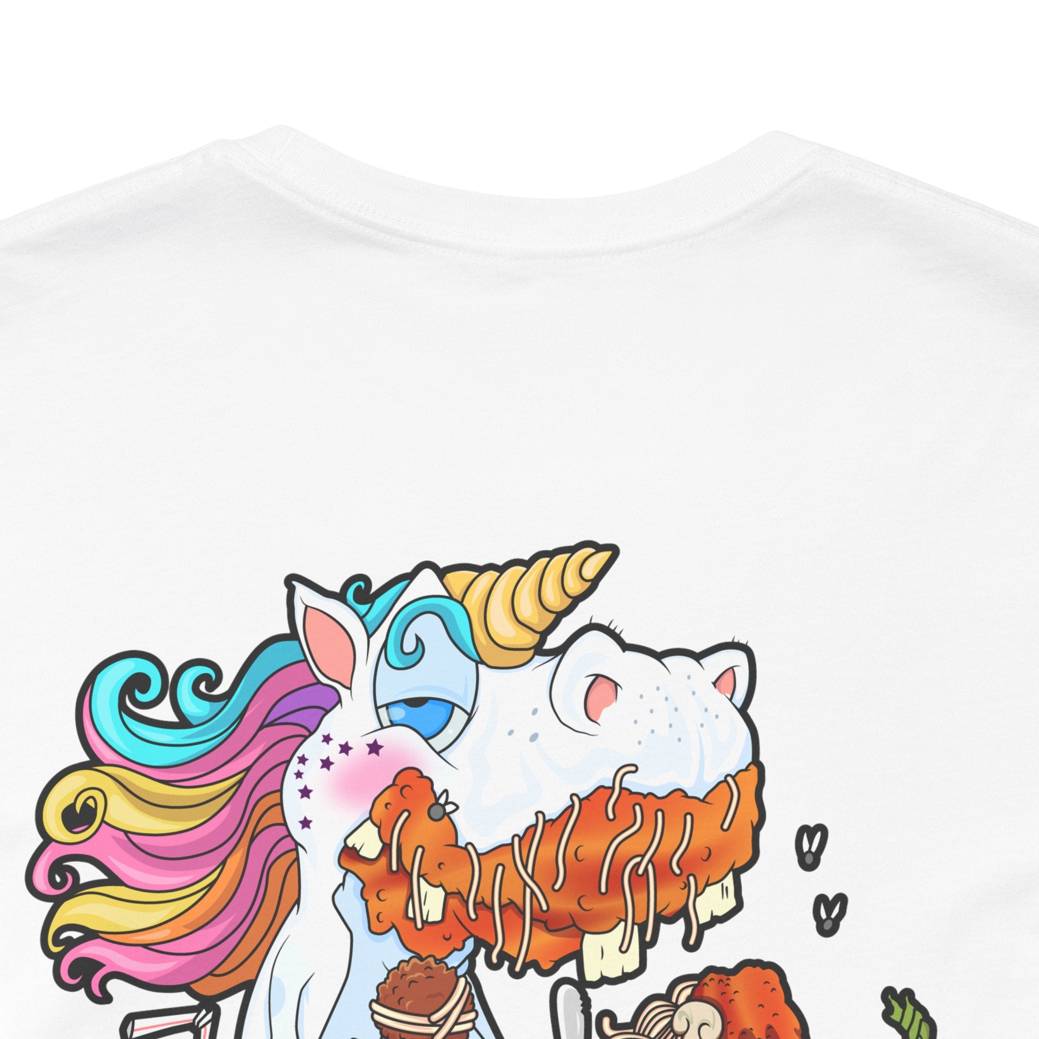 Unicorn Pasta Tee — "Magical Pisketti" Graphic T-Shirt