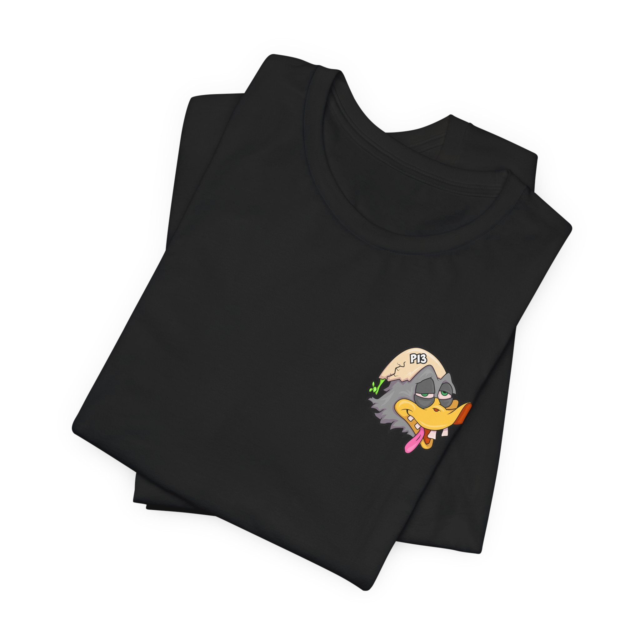 Balut Duck Graphic Tee — Cute Cartoon Egg & Duck Design