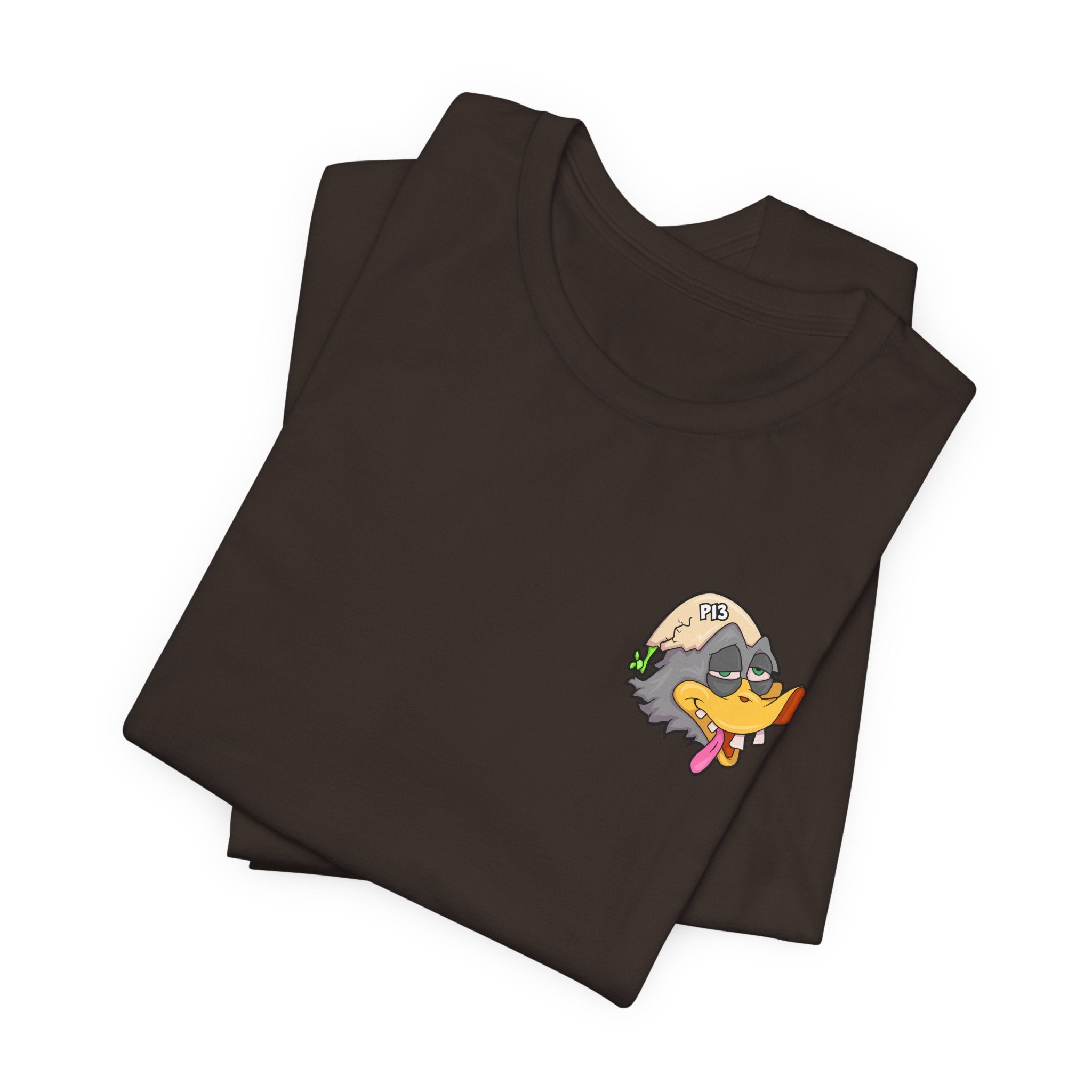 Balut Duck Graphic Tee — Cute Cartoon Egg & Duck Design