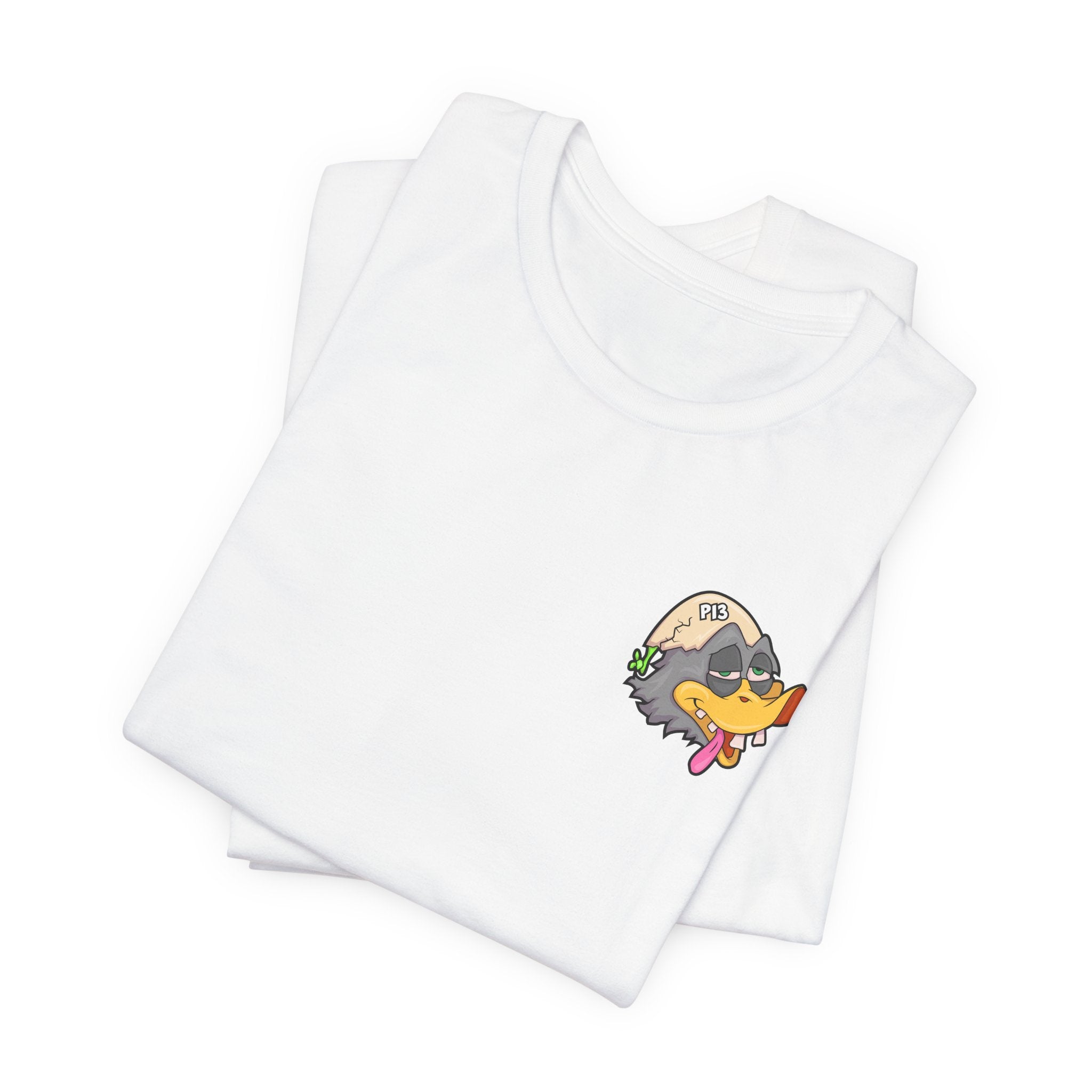 Balut Duck Graphic Tee — Cute Cartoon Egg & Duck Design