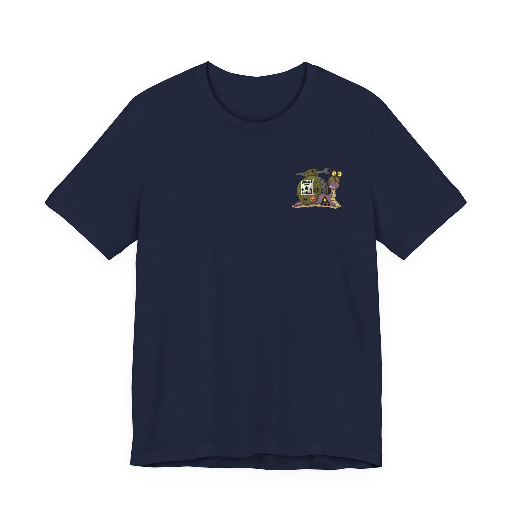 Snails With Shells Tank T-Shirt — Cute Military Snail Graphic Tee