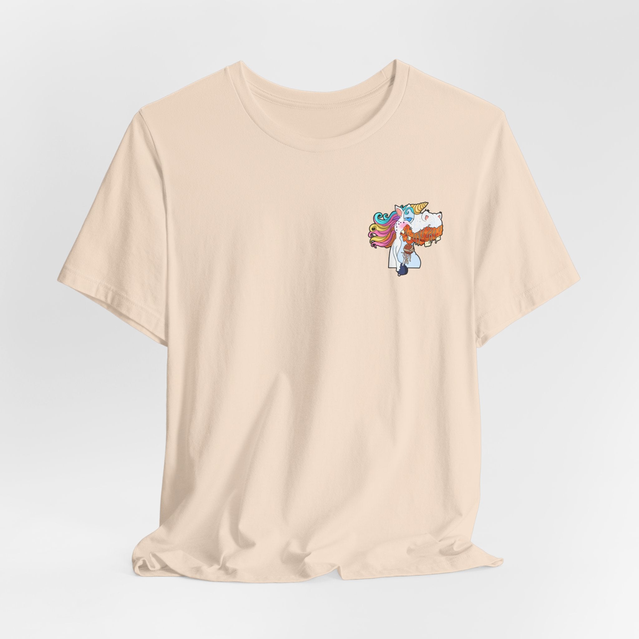 Unicorn Pasta Tee — "Magical Pisketti" Graphic T-Shirt