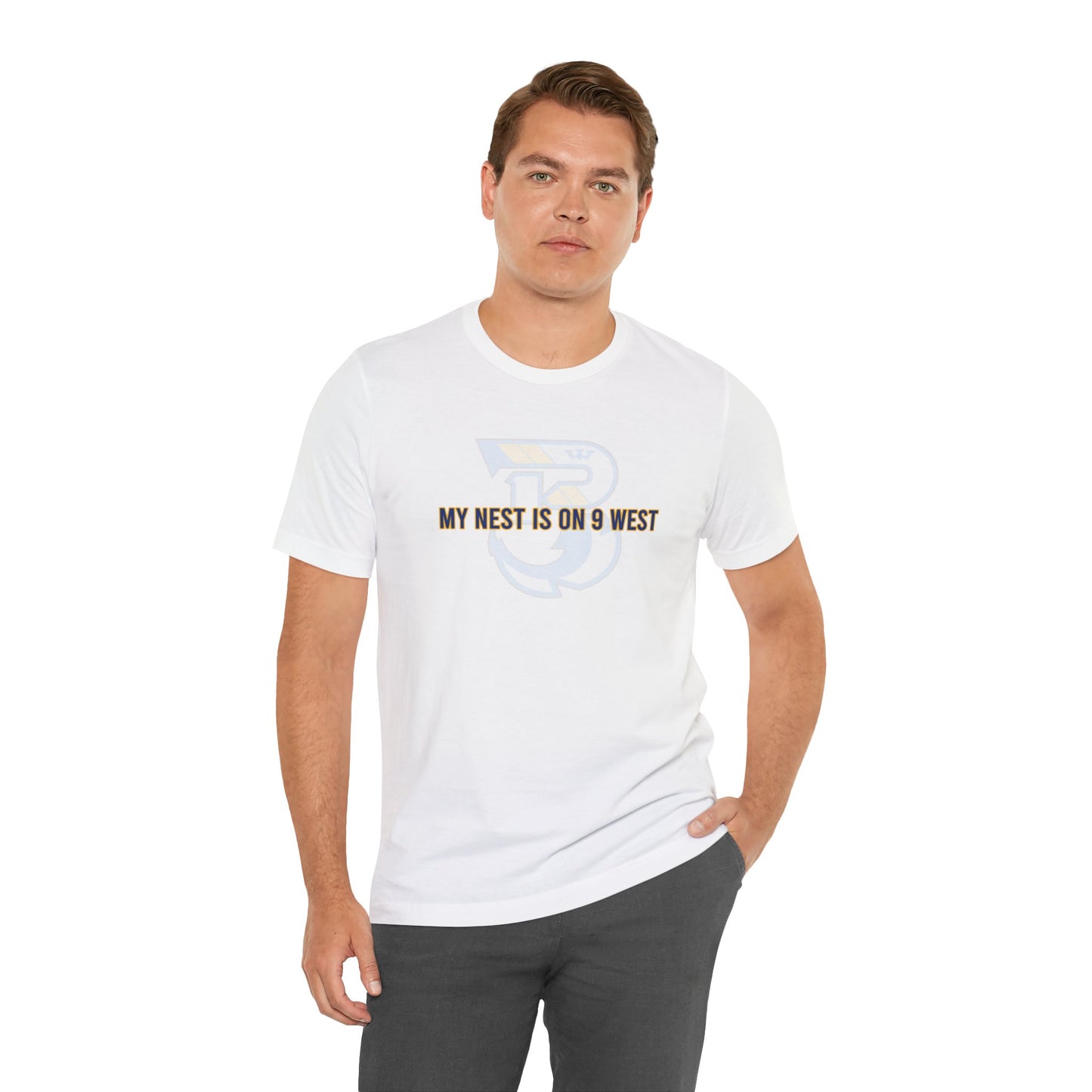 Hedgesville Nest of 9 West Front Slogan Unisex Jersey Short Sleeve Tee