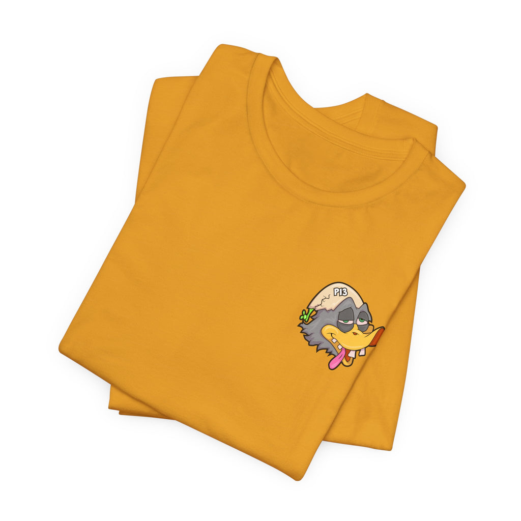 Balut Duck Graphic Tee — Cute Cartoon Egg & Duck Design