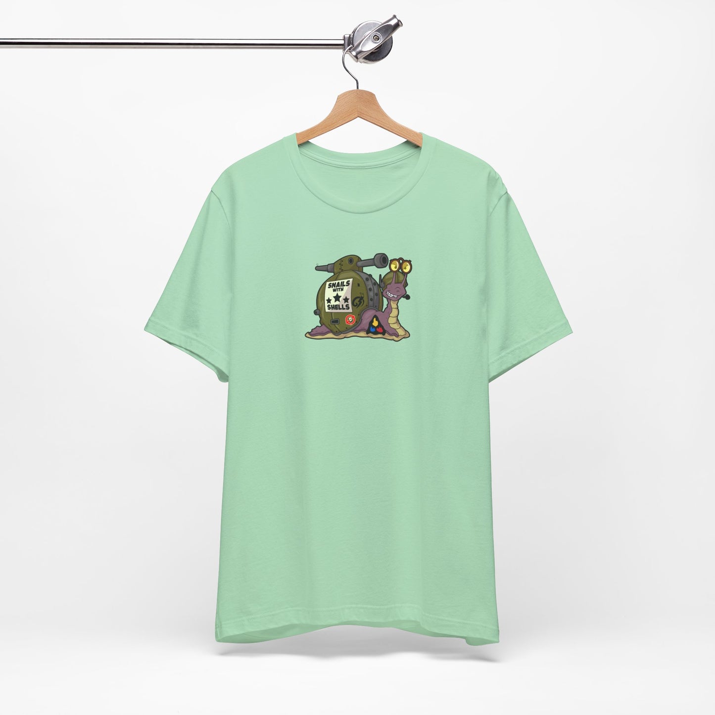 Soldier Snail Unisex Jersey Short Sleeve Tee