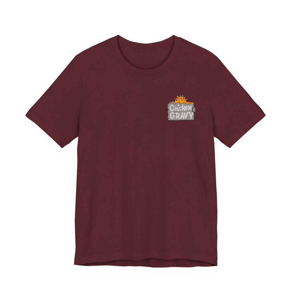 Chicken & Gravy Band Tee — Vintage Rock Music Graphic T-Shirt