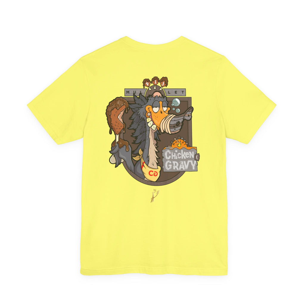 Chicken & Gravy Band Tee — Vintage Rock Music Graphic T-Shirt