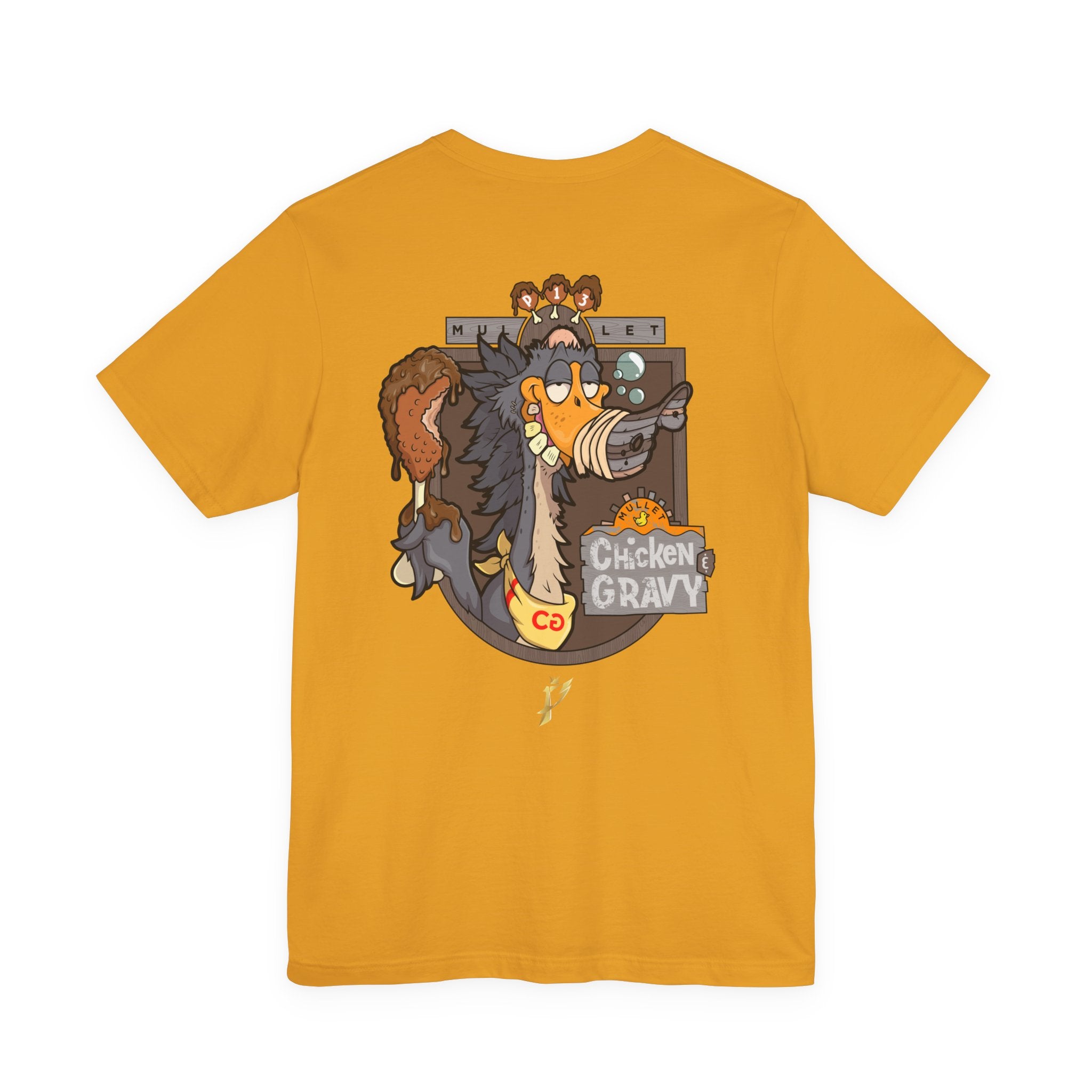 Chicken & Gravy Band Tee — Vintage Rock Music Graphic T-Shirt