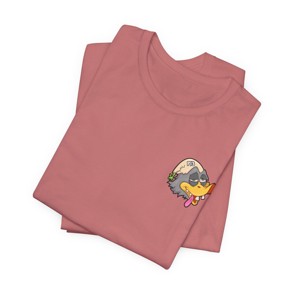 Balut Duck Graphic Tee — Cute Cartoon Egg & Duck Design