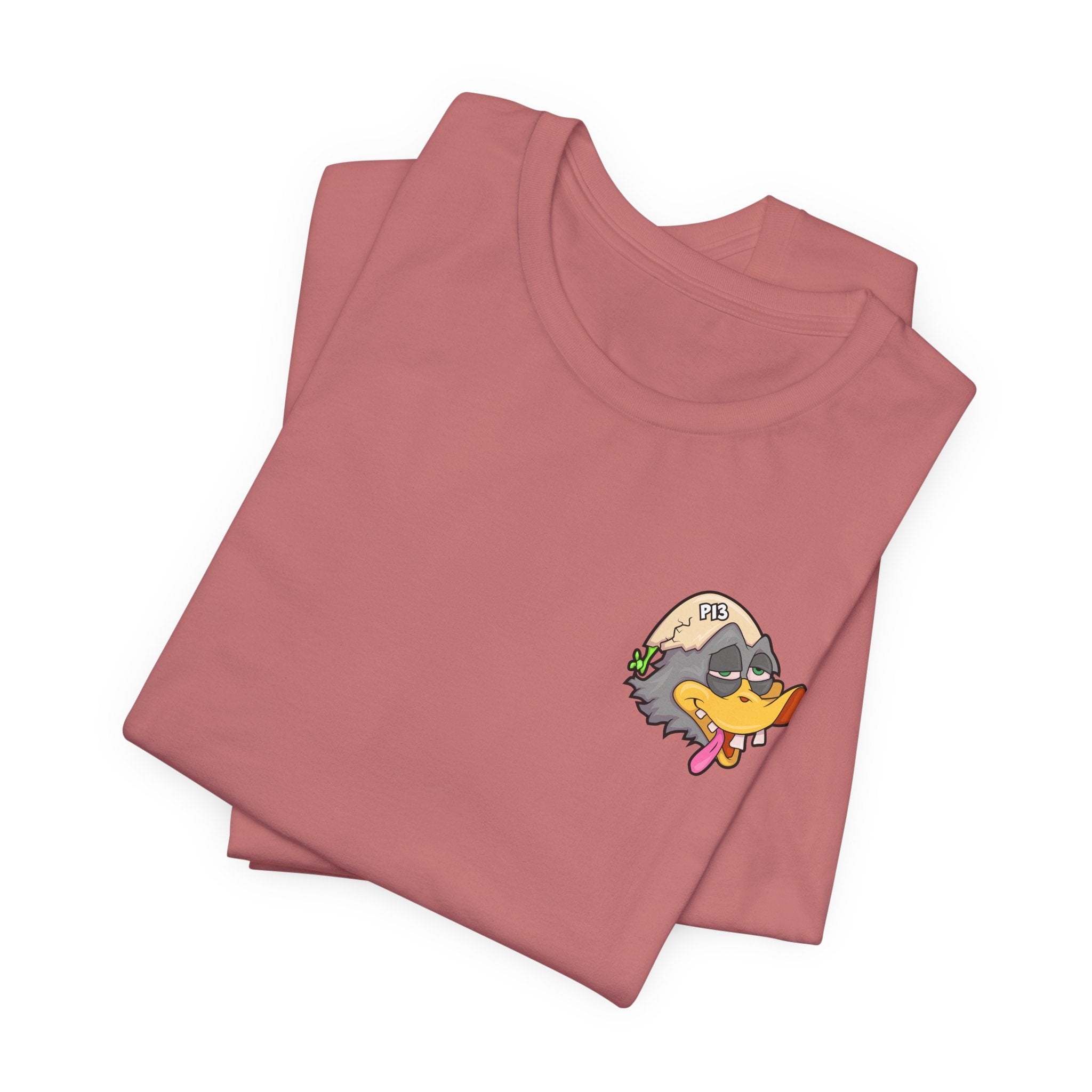 Balut Duck Graphic Tee — Cute Cartoon Egg & Duck Design