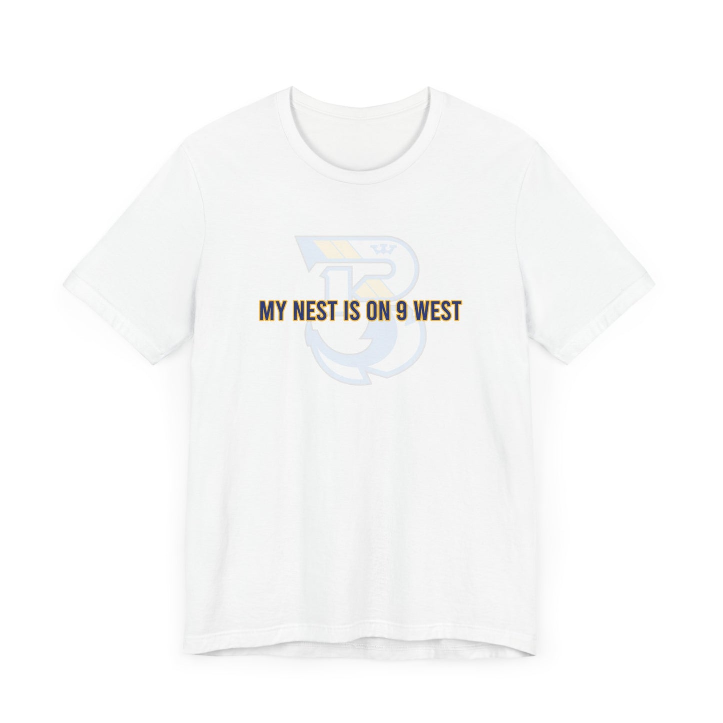 Hedgesville Nest of 9 West Front Slogan Unisex Jersey Short Sleeve Tee