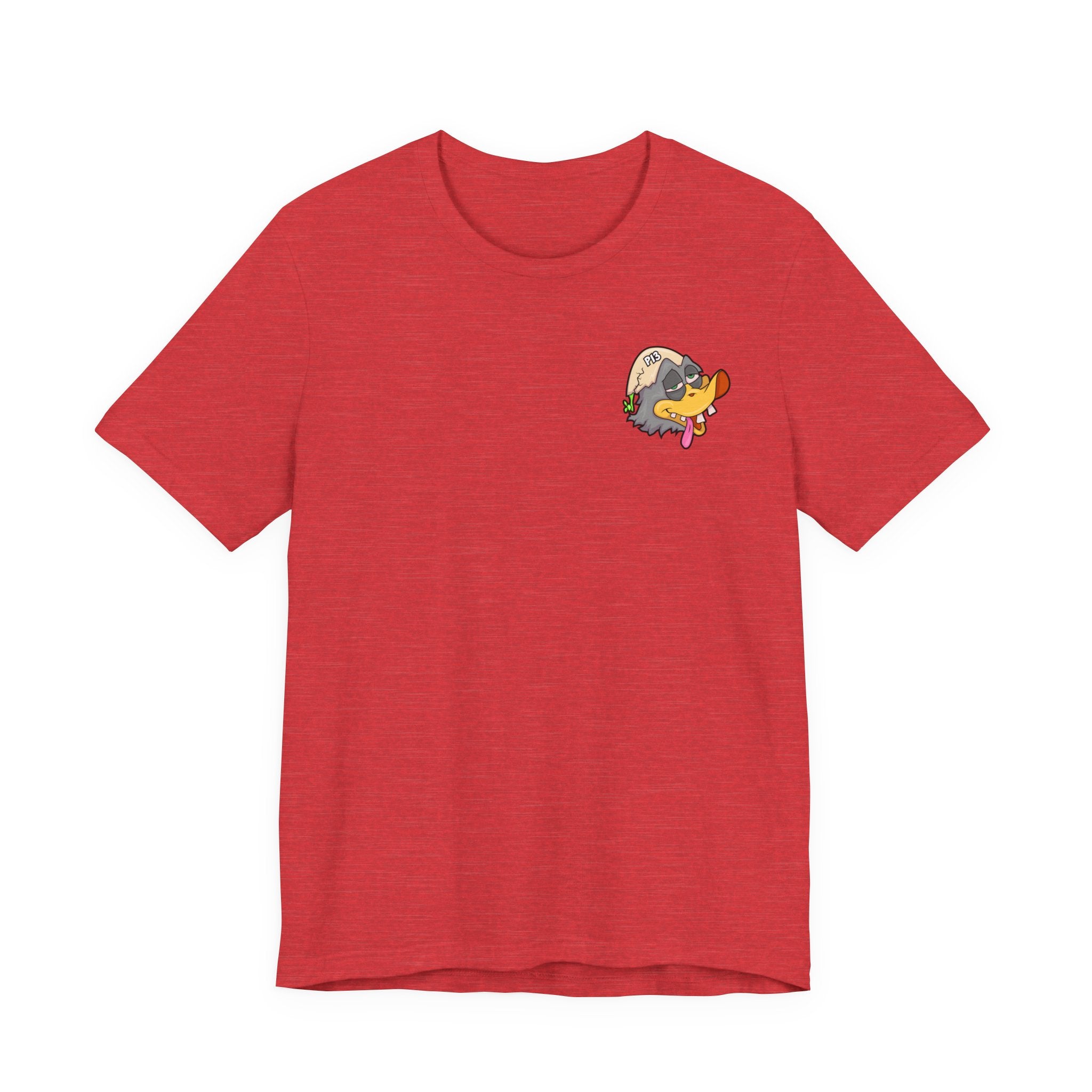 Balut Duck Graphic Tee — Cute Cartoon Egg & Duck Design