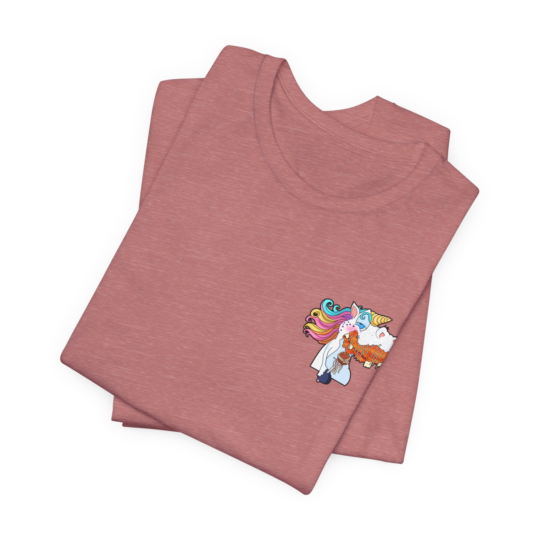Unicorn Pasta Tee — "Magical Pisketti" Graphic T-Shirt