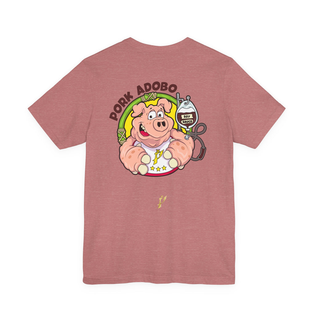 Pork Adobo Graphic Tee — Cute Pig Filipino Food Shirt