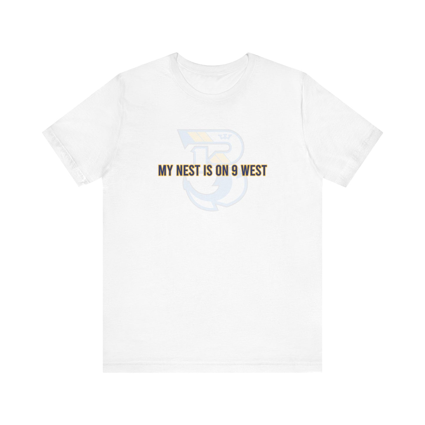 Hedgesville Nest of 9 West Front Slogan Unisex Jersey Short Sleeve Tee