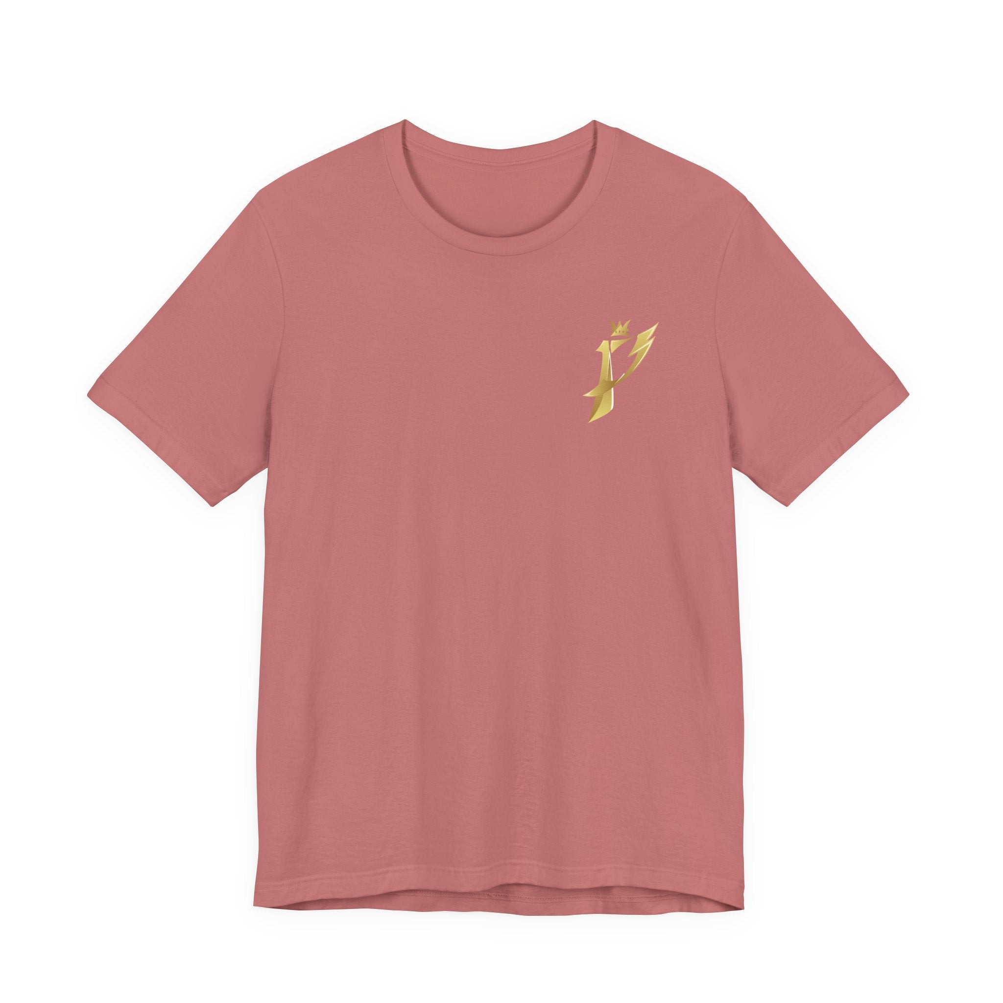Gold Crowned P Monogram Tee