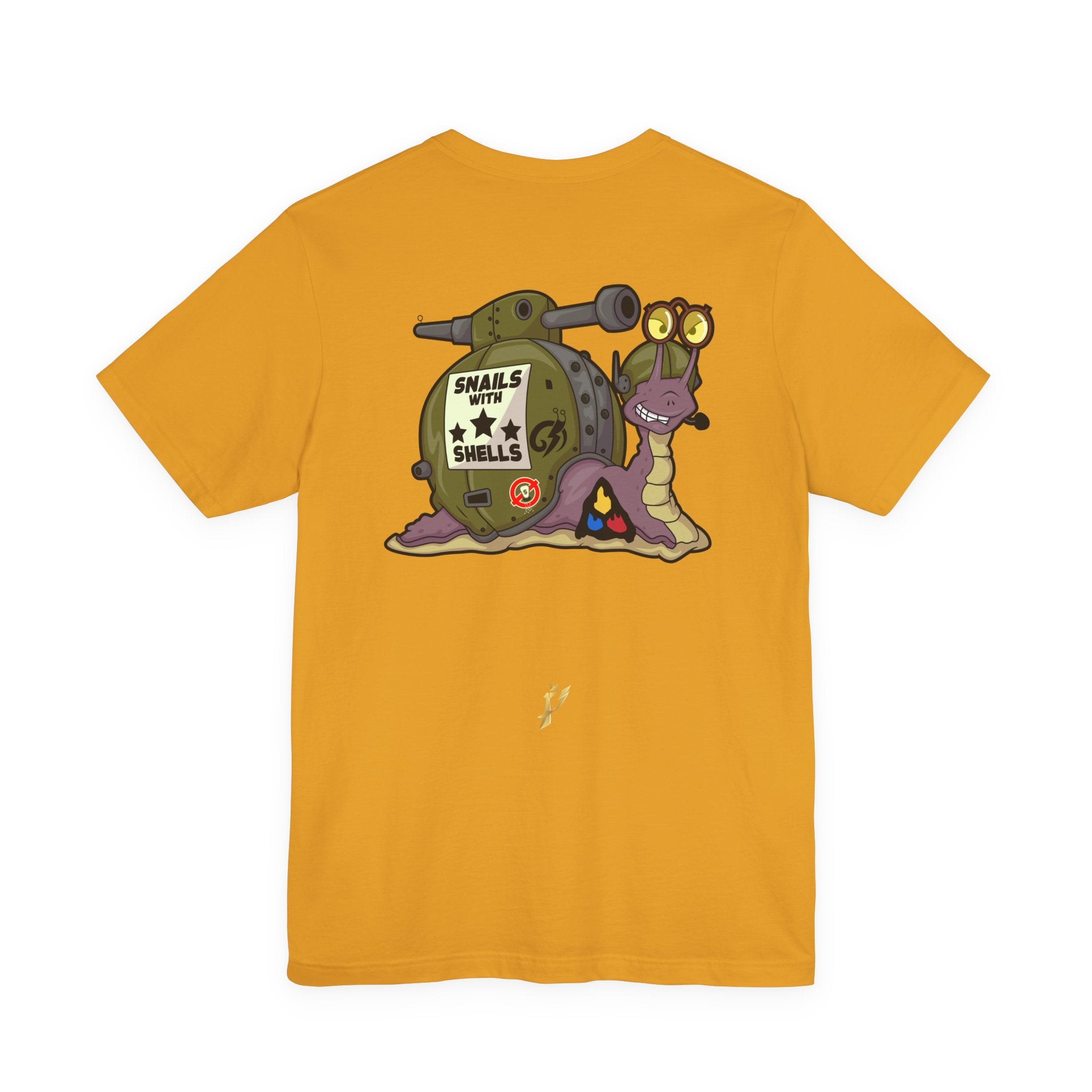 Snails With Shells Tank T-Shirt — Cute Military Snail Graphic Tee