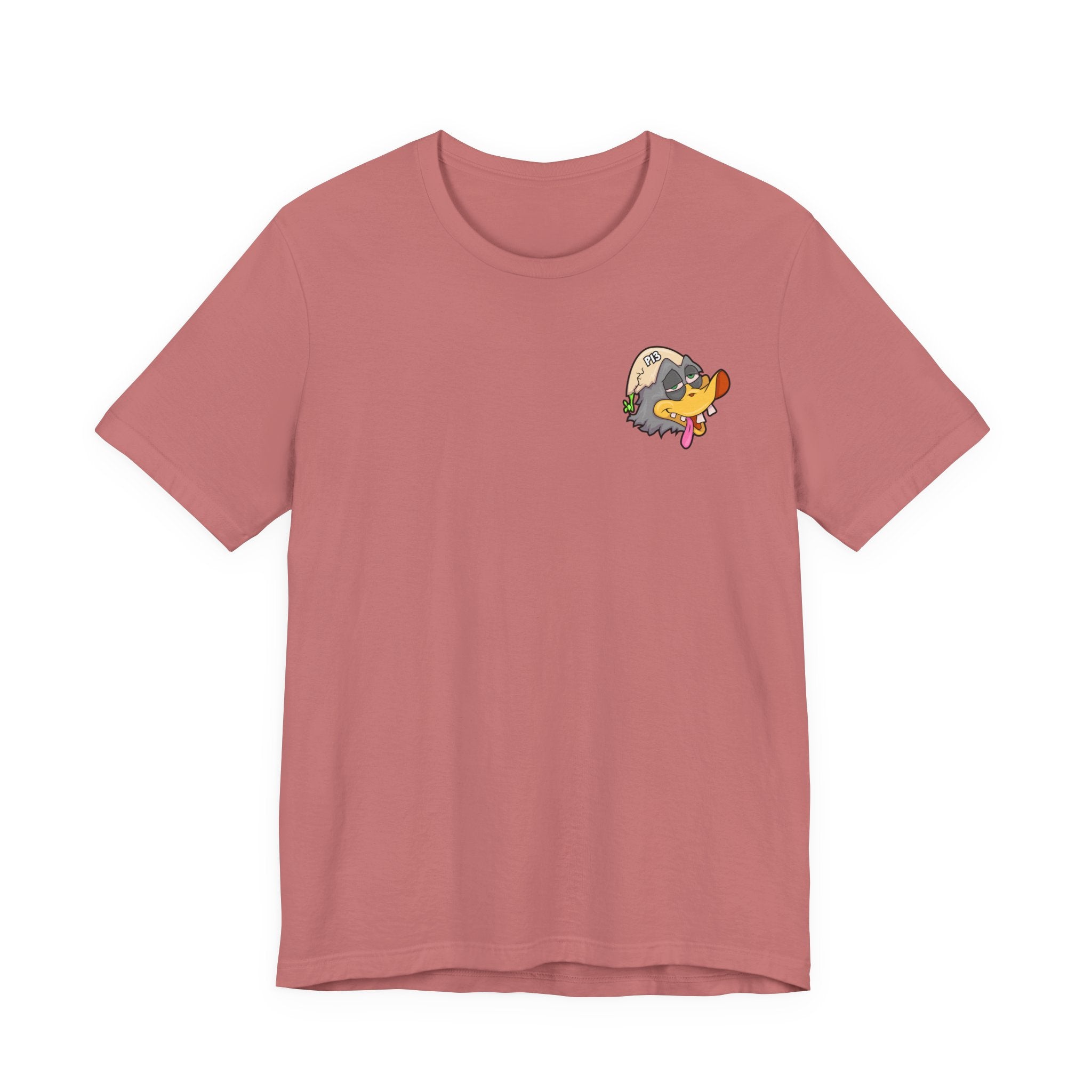 Balut Duck Graphic Tee — Cute Cartoon Egg & Duck Design