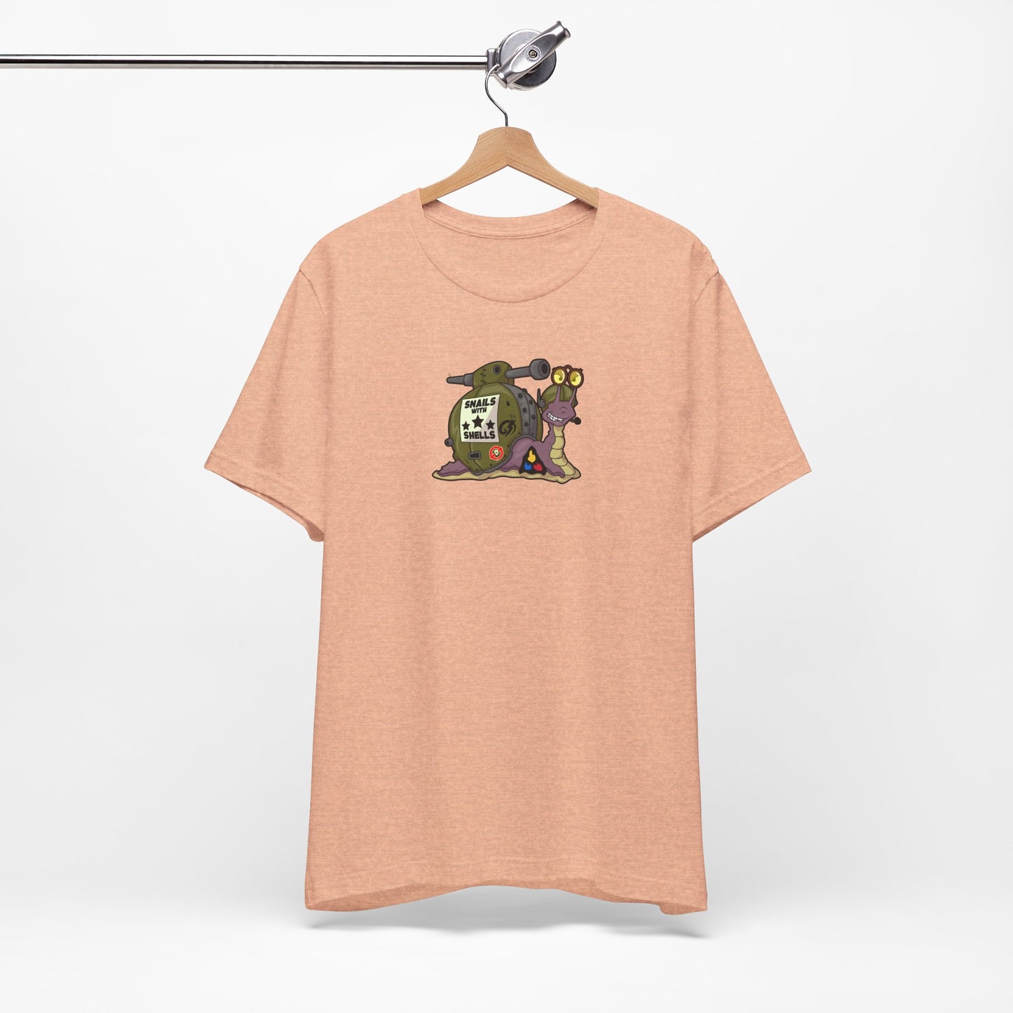 Soldier Snail Unisex Jersey Short Sleeve Tee